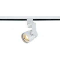 TH421-Nuvo Lighting-12W 1 LED 24 Degree Angle Arm Track Head-2.5 Inches Wide by 3.31 Inches High-White Finish