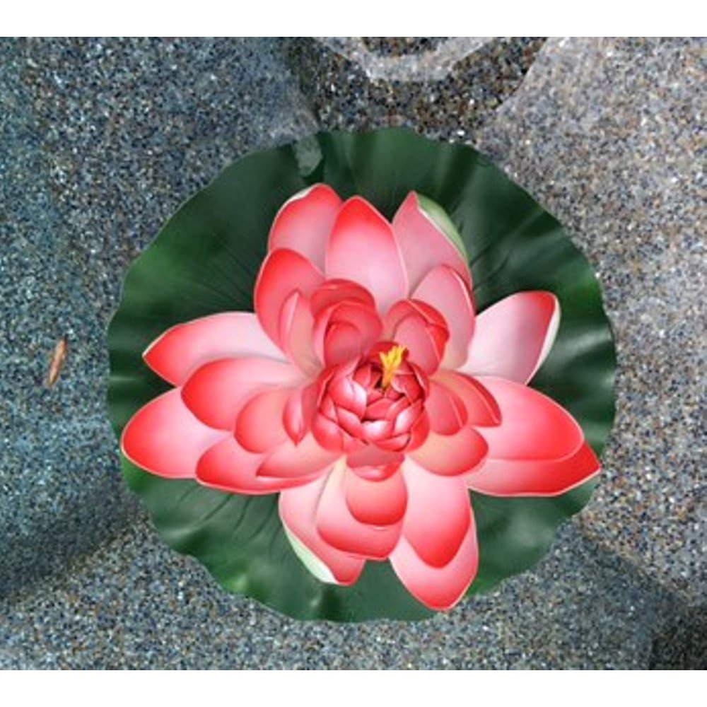 Garden Large Water Lily Artificial Flower for Pond Water Feature Pool