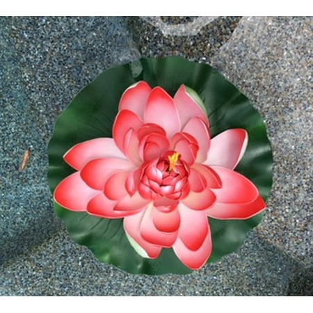 Garden Large Water Lily Artificial Flower for Pond Water Feature Pool (Best Way To Water Large Garden)