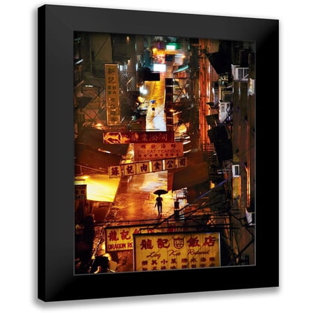 Jacrot, Christophe 11x14 Black Modern Framed Museum Art Print Titled - Hong Kong