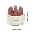 thumbnail image 3 of Kitchen Knife Sharpener with Suction Base for Hands Free Pocket Knife,Easy to Use Sharpening Tool,Multi-Angle Pocket Knives Sharpener Suitable for Cleaver,Fruit Knives,Scissors, 3 of 8