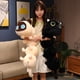 thumbnail image 2 of Cojín de gato de peluche suave de 50-130CM, sofá de gusano de oruga, Animal relleno, muñeca creativa, juguetes para niños y niñas zhangyuxiang LED, 2 of 2