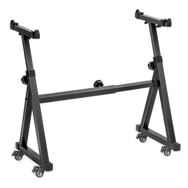 AODSK Support de Clavier Robuste - Style Z, Réglable et Portable, Support de Piano Robuste pour Enfants et Adultes, Ajus de Hauteur et de Largeur