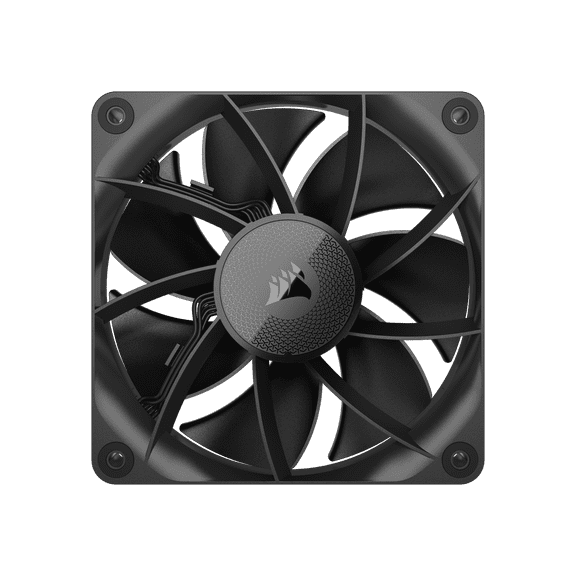 CORSAIR iCUE Link RX120 120mm PWM Fan - Magnetic Dome Bearing - Single Fan - Black