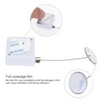 thumbnail image 4 of Retractable Cable Lock with Double-Sided Adhesive Slow Remote Lock Round Iron Cap 600g 4Set White, 4 of 6