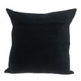 thumbnail image 2 of Parkland Collection Arcas 20x20" Geometric Cotton Throw Pillow in Black/Orange, 2 of 6