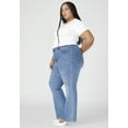 thumbnail image 2 of ELOQUII Women's Plus Size The Flare Leg Jean, 2 of 6