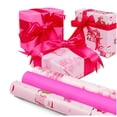 thumbnail image 4 of Decoraciones navideñas, adornos navideños, regalos navideños, rollos de papel de regalo navideño, productos de envoltura de papel kraft, 4 of 6