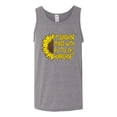 thumbnail image 2 of Wild Bobby, I'm Sunshine Mixed With A Little Hurricane , Inspirational/Christian, Men Graphic Tank Top, Heather Grey, XX-Large, 2 of 5