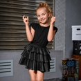 thumbnail image 4 of Falda + Shorts para Niñas Perfashion Tutu de Lentejuelas Negro, 4 of 5