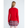 thumbnail image 3 of Free Assembly Women's and Women's Plus Cashmere Sweater with Long Sleeves, Sizes XS-4X, 3 of 6