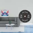 thumbnail image 2 of Estatua de escultura de cisne,Escultura de cisne para decoración del hogar Adorno de San Valentín,Reloj de gimnasio,Reloj de pared con barra para gimnasio en casa Reloj de culturismo,Sala de, 2 of 8