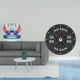 thumbnail image 2 of Estatua de escultura de cisne,Escultura de cisne para decoración del hogar Adorno de San Valentín,Reloj de gimnasio,Reloj de pared con barra para gimnasio en casa Reloj de culturismo,Sala de, 2 of 8