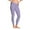 Seam thread color automatically matched to design, variant on Purple Color Leggings, Purple Leggings 8