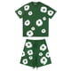 thumbnail image 5 of 2024 primavera y verano Denim Tears Kanye's mismo estilo espuma kapok calle alta pantalones cortos sueltos para hombres y mujeresPantalones cortos D237-verde, 5 of 5