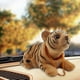 thumbnail image 1 of Sacudiendo la cabeza perro coche asintiendo perro Auto salpicadero Bull Terrier muñeca Bobblehead perro coche ornamento mecedora cabeza perro de 13cmx10cmx9cm Colco estatuilla asintiendo, 1 of 8