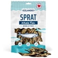 thumbnail image 6 of Icelandic+ Whole Fish: Sprat - 0.85oz Bag - Cat Treats, Wild- Caught, 2.5-3" Crunchy Air-Dried Pet Snacks, Single Ingredient, Just Fish-Nothing Else, 6 of 8