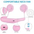 thumbnail image 3 of Ventilador de Cuello Oso de Fresa Manos Libres Portátil USB Deportivo, 3 of 5