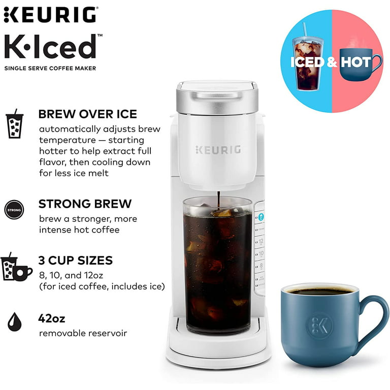 New! Walmart Keurig K-Iced Essentials Iced & Hot Single Serve K Cup Coffee  Maker Review 