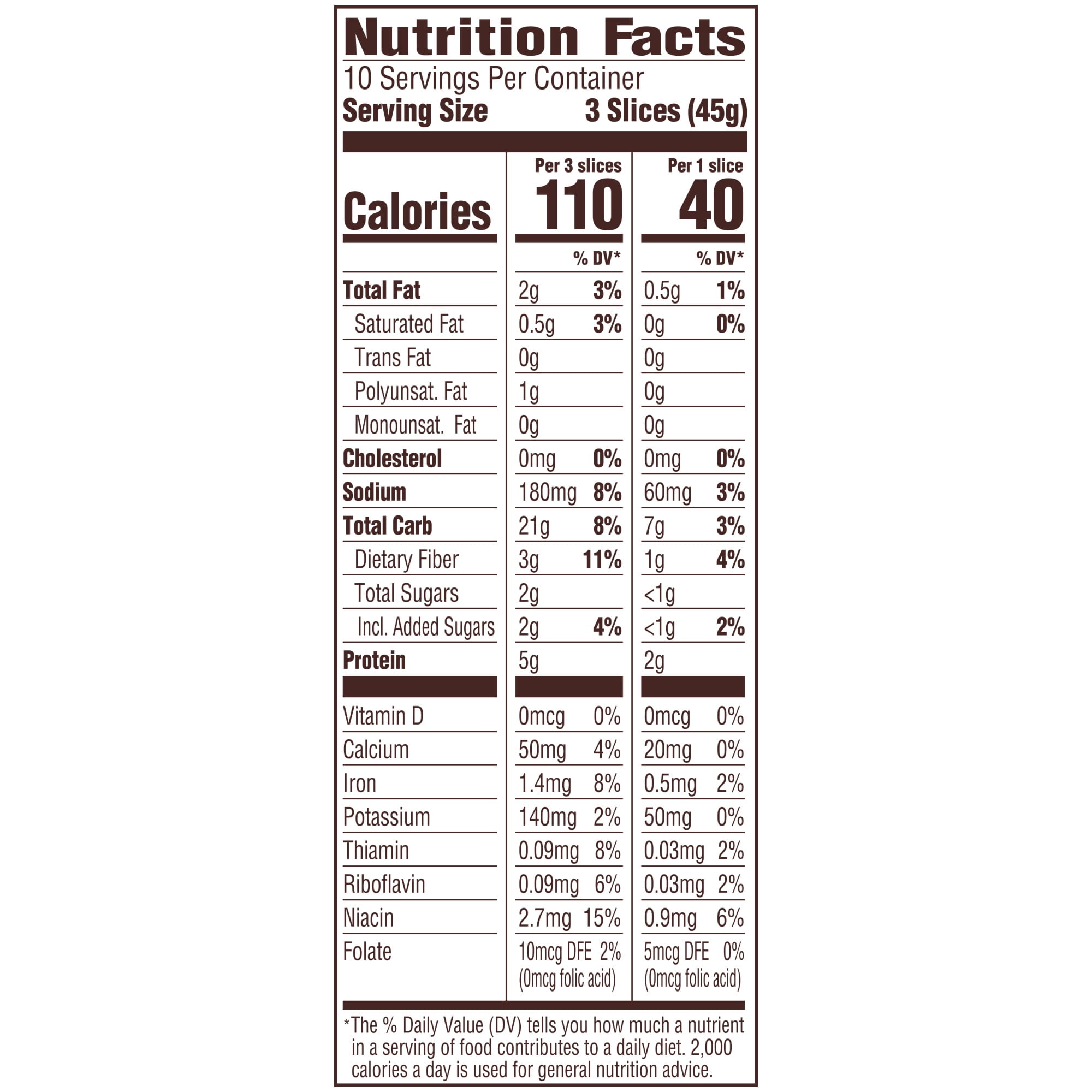 Pepperidge Farm Very Thin 100% Whole Wheat Bread, 16 oz.