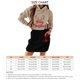 thumbnail image 5 of Vestido de sudadera con capucha de Navidad Manga larga Colisión de colores Costuras Otoño Jersey Vestido de sudadera para el trabajo Vacaciones Rojo XL, 5 of 5