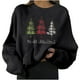 thumbnail image 2 of ICHUANYI Liquidación Mujer Moda Casual Impreso Manga Larga Blusa Tops Sudadera Con Capucha Sudaderas ICHUANYI WER202308244274, 2 of 6