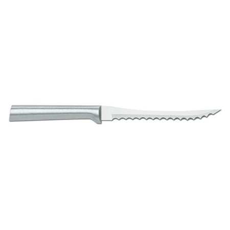 Rada Cutlery Tomato Slicing Knife – Stainless Steel Blade With Aluminum Handle, 8-7/8 (Best Knife For Slicing Tomatoes)