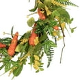 thumbnail image 3 of Northlight Floral Easter Artificial Wreath with Spring Carrots - 22", 3 of 7