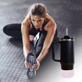 thumbnail image 4 of Unique Bargains 1 Pc Portable Flash Water Bottle Boot Purple Silicone, 4 of 5