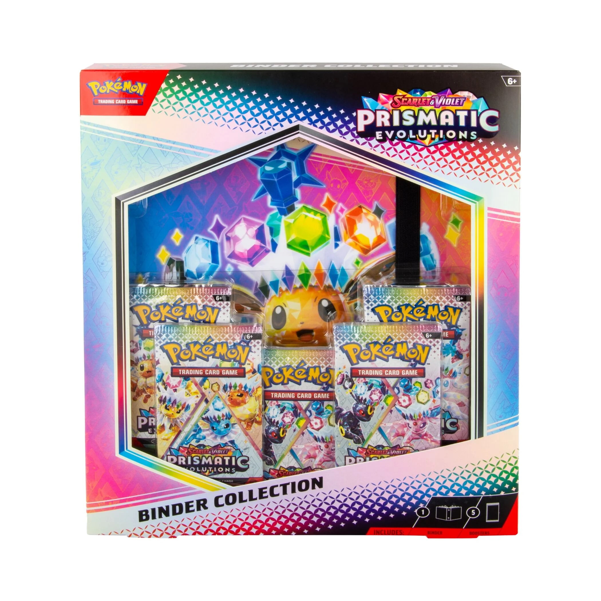 Pokemon Scarlet & Violet: Prismatic Evolutions Binder Collection Box!