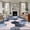 Blue, variant on 6'x9' Area Rugs, Navy Blue Grey Indoor Outdoor Area Rug for Living Room Bedroom, Modern Abstract Art Geometric Washable Bathroom Rugs Kitchen Floor Carpet Mats Home Decor Aesthetic