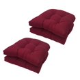 thumbnail image 5 of Tnobhg 2 Pcs Outdoor Chair Cushions Waterproof U-Shaped Overstuffed Seat Cushions Thick Cotton Filling Easy to Clean Patio Cushion for Living Room Sofa Office Decor Garden Courtyard Rattan Chair, 5 of 8