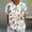White#3, variant on Viikei Plus Size Tops for Women Dressy,Women's Ladies Fashion Casual Cropped Short Sleeve Printing Loose Shirt Blouse Top Yellow S