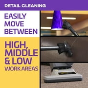 ProTeam ProForce 1500XP Bagged Upright Vacuum Cleaner with HEPA Media Filtration, Commercial Upright Vacuum with On-Board Tools, Corded, 107252