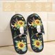 thumbnail image 2 of Fotbe Pantuflas Peludas para Mujer con Estampado, Zapatillas de Peluche, Zapatos de Invierno para Casa, Uso Interior y Exterior-Large, 2 of 8