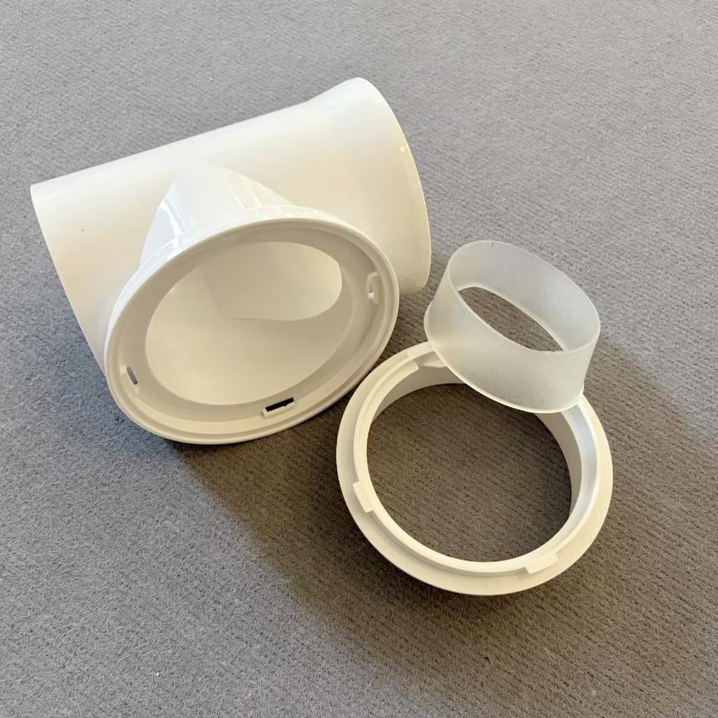 Multifunctional Dryer Air Fitting Flexible Exhaust System Plastic Construction