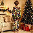 thumbnail image 5 of KICILVS Matching Family Christmas Pajamas Holiday Xmas PJs Festive Sleepwear Soft Comfy Set for Whole Family, 5 of 9