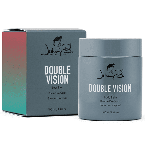Johnny B Double Vision Body Balm, Moisturizing Lotion for Men 3.3 oz.
