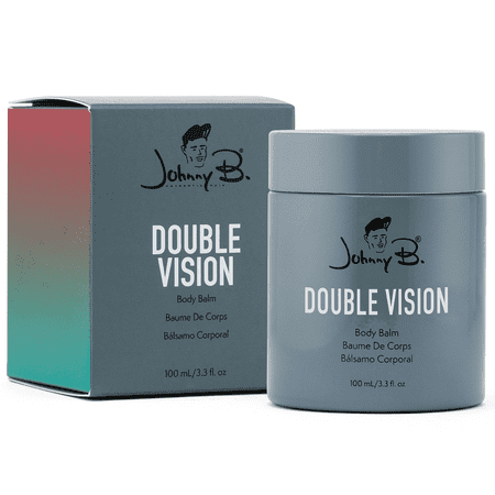 Johnny B Double Vision Body Balm Moisturizing Lotion for Men 3.3 oz.