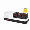 thumbnail image 1 of Electric Knife Sharpener- Knife Sharpeners, 3 Stage Electric Knife Sharpener, 3-Stage, White EU Plu, 1 of 5