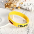 thumbnail image 2 of TEHAUX 6 Pcs Bracelets Ronds en Silicone Style Sportif pour Fans de Soccer, 2 of 6
