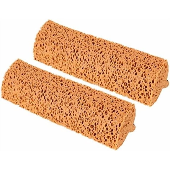 Sponge Mop Replacement Refill Head Home Commercial Use Tile Floor Bathroom Garage Cleaning Easily Dry Wringing 2 PCS