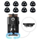 thumbnail image 1 of Deslizador De Café Para Encimera, Deslizadores De Muebles, Deslizadores De Muebles, Deslizadores, Ruedas Autoadhesivas, Rodillos Para Electrodomésticos, Encimera (Negro-8 Piezas), 1 of 5