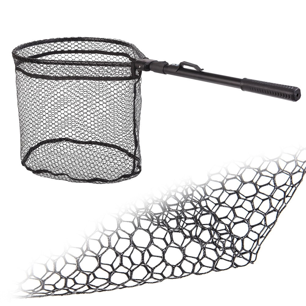 Beisidaer Aluminum Alloy Folding Fly Fishing Hand Net Fly Fishing Net