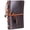 Dark brown, variant on Retro Notebooks & Journals Agenda Binder Sketch Book Leather Soft Cover 14x10cm Replaceable Kraft Paper Inner Korean Stationery