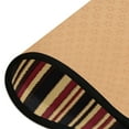 thumbnail image 4 of Line Stripe Pattern Long Area Rug 72" x 24" Non-Slip Polyester with Cotton Padding, 4 of 7