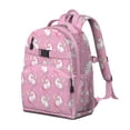 thumbnail image 2 of Unicorn Rainbow Waterproof School Backpack - Ergonomic Travel Daypack with Chest Strap for Teens, Breathable Padded Spine Protection, 2 of 5