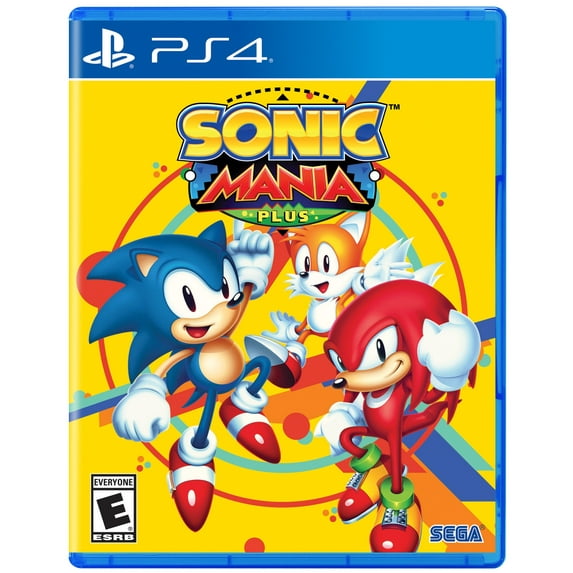 Pre-Owned Sonic Mania Plus, Sega, PlayStation 4, 010086632286