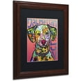 thumbnail image 2 of Trademark Fine Art 'Dalmatian Luv' Canvas Art by Dean Russo, Black Matte, Wood Frame, 2 of 4