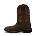 thumbnail image 3 of Justin Bottes de Travail Originales pour Hommes Stampede à Embout d'Acier à Embout Carré, 3 of 7